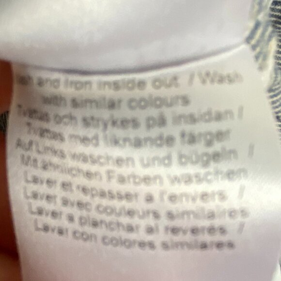 PART TWO blue and white blazer EU 44 UK 18 Cotton - Picture 7 of 7